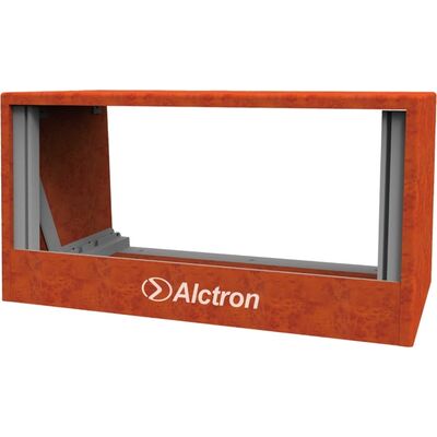 Alctron GC19-4U asztali 4U stúdió rack fa borítással