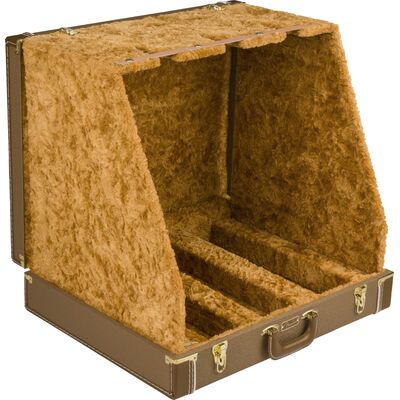 Fender Classic Series Case Stand Brown keménytokos gitárállvány 3 gitár számára