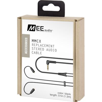 MEE audio MMCX Black fülhallgató kábel