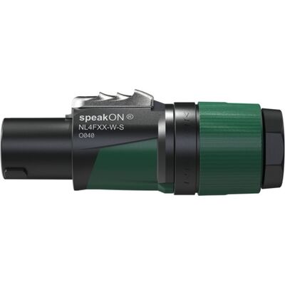 Neutrik NL4FXX-W-S 4 pólusú speakON hangfalcsatlakozó