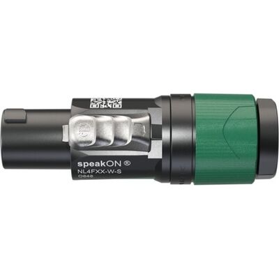 Neutrik NL4FXX-W-S 4 pólusú speakON hangfalcsatlakozó