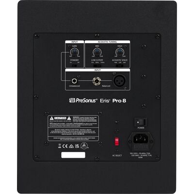 PreSonus Eris Pro 8 aktív kétutas koaxiális stúdió monitor hangfal