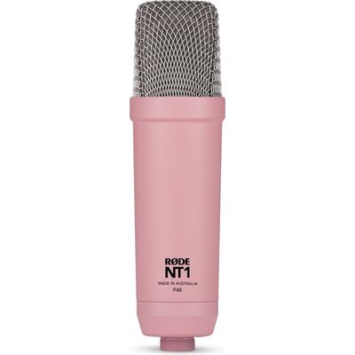 RODE NT1 Signature Series nagymembrános kondenzátormikrofon csomag - rózsaszín