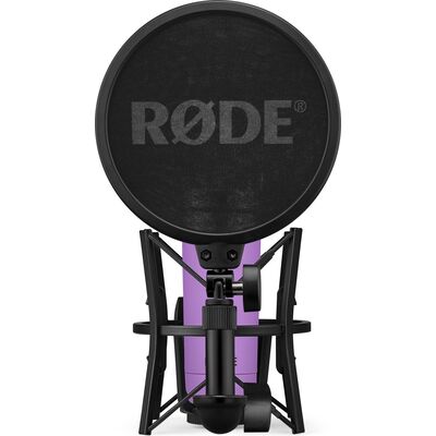 RODE NT1 Signature Series nagymembrános kondenzátormikrofon csomag - lila