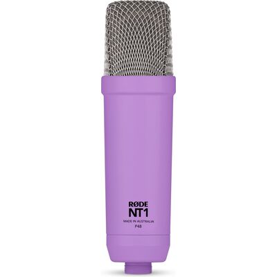 RODE NT1 Signature Series nagymembrános kondenzátormikrofon csomag - lila