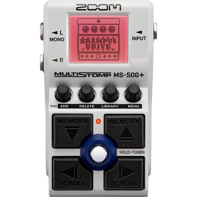 Zoom MS-50G+ MultiStomp gitár effektpedál