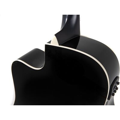 Applause AED96-5HG Wood Classics Black Gloss elektro-akusztikus gitár
