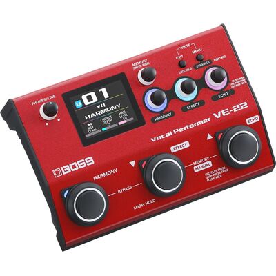 BOSS VE-22 Vocal Performer ének padló multieffekt