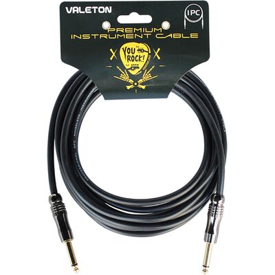 Valeton VGC-5 5 m fekete prémium hangszerkábel