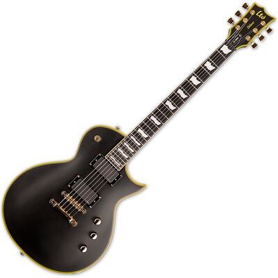 ESP LTD EC-1000 Vintage Black elektromos gitár