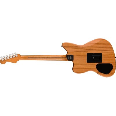 Fender Acoustasonic Player Jazzmaster RW Antique Olive elektro-akusztikus gitár