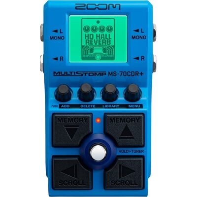 Zoom MS-70CDR+ MultiStomp gitár/basszusgitár effektpedál