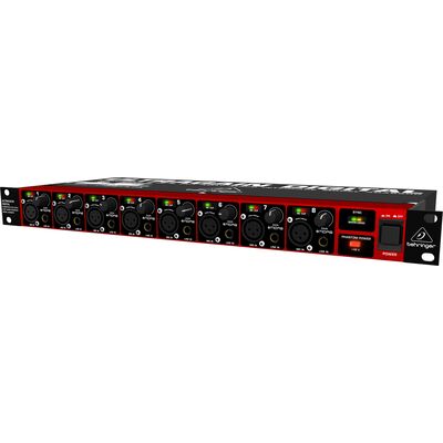 Behringer ULTRAGAIN DIGITAL ADA8200 8-csatornás mikrofon előerősítő/AD-DA átalakító