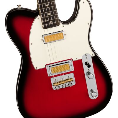 Fender Gold Foil Telecaster EB Candy Apple Burst elektromos gitár