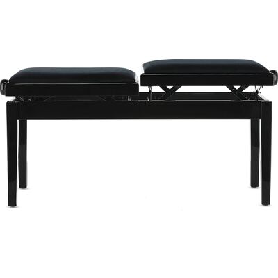 GEWA Deluxe 130.210 fényes fekete dupla zongorapad