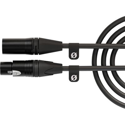 RODE XLR3M XLR-Cable fekete 3 m XLR mikrofonkábel
