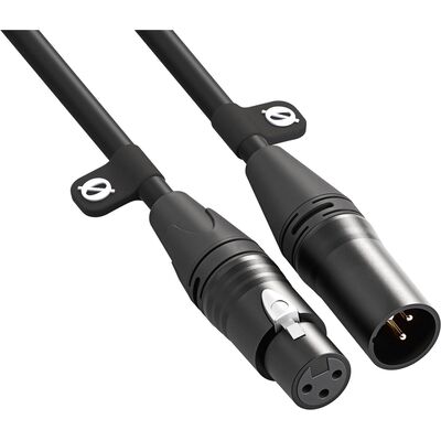 RODE XLR3M XLR-Cable fekete 3 m XLR mikrofonkábel