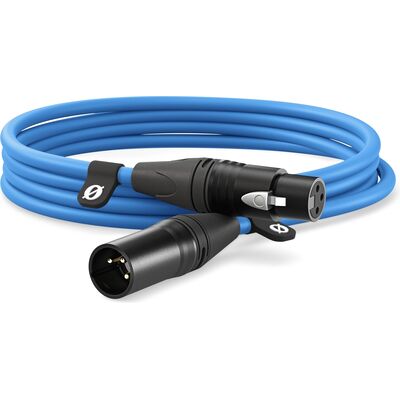 RODE XLR3M XLR-Cable kék 3 m XLR mikrofonkábel