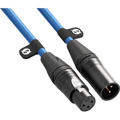 RODE XLR3M XLR-Cable kék 3 m XLR mikrofonkábel