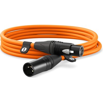 RODE XLR3M XLR-Cable narancssárga 3 m XLR mikrofonkábel