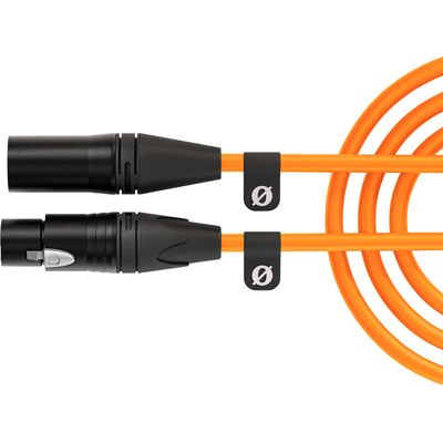 RODE XLR3M XLR-Cable narancssárga 3 m XLR mikrofonkábel