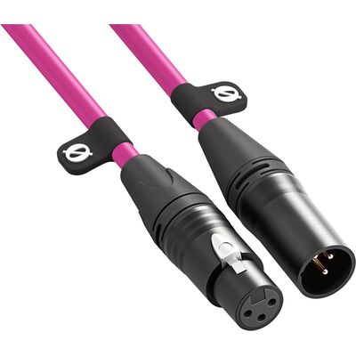 RODE XLR3M XLR-Cable rózsaszín 3 m XLR mikrofonkábel