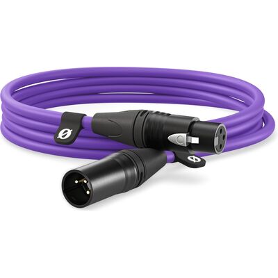 RODE XLR3M XLR-Cable lila 3 m XLR mikrofonkábel