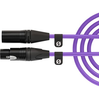 RODE XLR3M XLR-Cable lila 3 m XLR mikrofonkábel