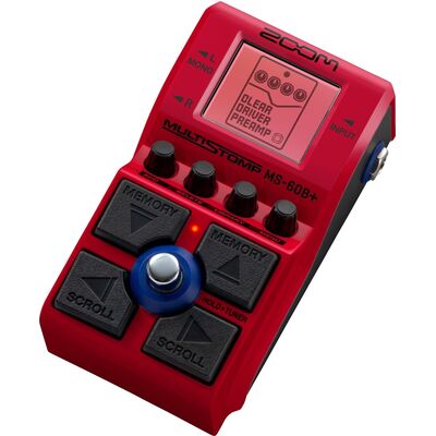 Zoom MS-60B+ MultiStomp basszusgitár effektpedál