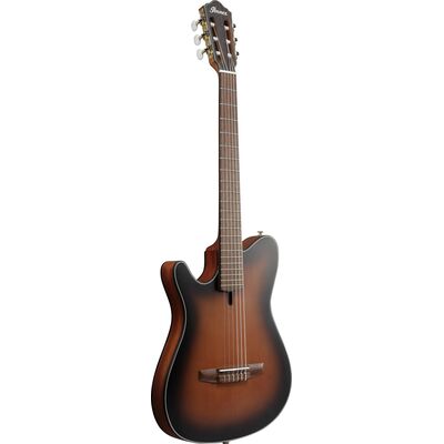 Ibanez FRH10NL-BSF Brown Sunburst Flat balkezes elektro-klasszikus gitár