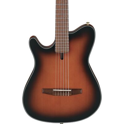 Ibanez FRH10NL-BSF Brown Sunburst Flat balkezes elektro-klasszikus gitár