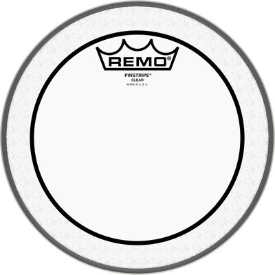 Remo PS-0308-00 Pinstripe dobbőr 8" átlátszó