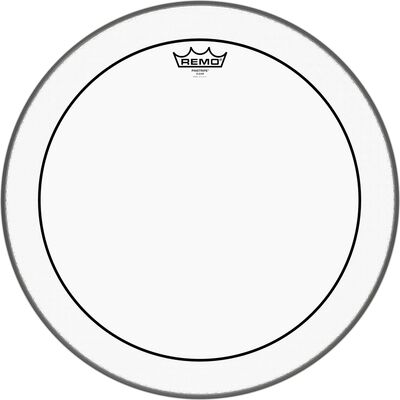 Remo PS-0318-00 Pinstripe dobbőr 18" átlátszó