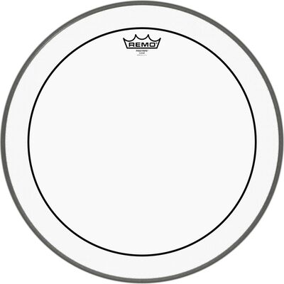 Remo PS-1318-00 Pinstripe nagydobbőr 18" átlátszó
