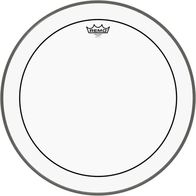 Remo PS-1320-00 Pinstripe nagydobbőr 20" átlátszó