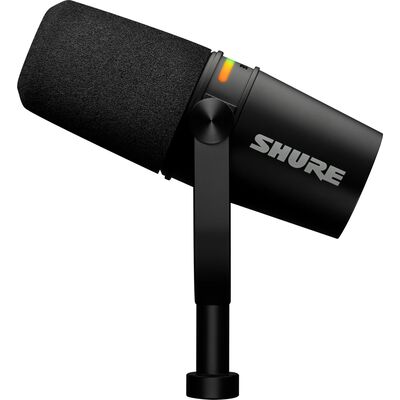Shure MOTIV MV7+ Black XLR/USB dinamikus podcast mikrofon