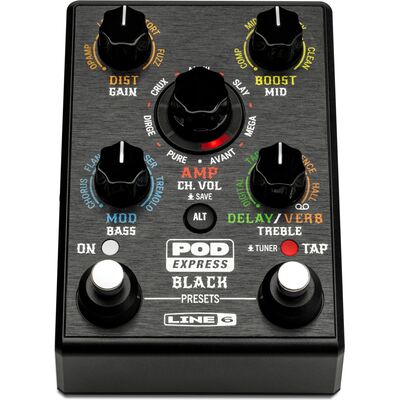 Line 6 POD Express Black gitár padló multieffekt