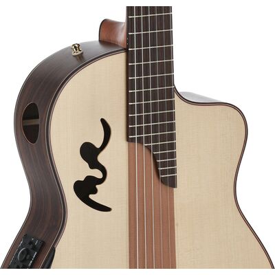 Manuel Rodriguez Café Cortado Indian Rosewood (501.460) elektro-klasszikus gitár