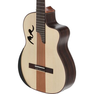 Manuel Rodriguez Café Cortado Indian Rosewood (501.460) elektro-klasszikus gitár