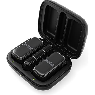 RODE Wireless Micro Lightning vezeték nélküli csíptetős mikrofon szett - fekete