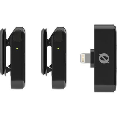 RODE Wireless Micro Lightning vezeték nélküli csíptetős mikrofon szett - fekete