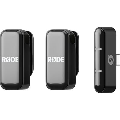 RODE Wireless Micro USB-C vezeték nélküli csíptetős mikrofon szett - fekete