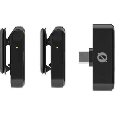 RODE Wireless Micro USB-C vezeték nélküli csíptetős mikrofon szett - fekete
