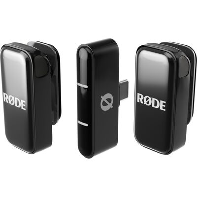 RODE Wireless Micro USB-C vezeték nélküli csíptetős mikrofon szett - fekete