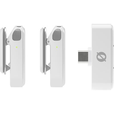 RODE Wireless Micro USB-C vezeték nélküli csíptetős mikrofon szett - fehér