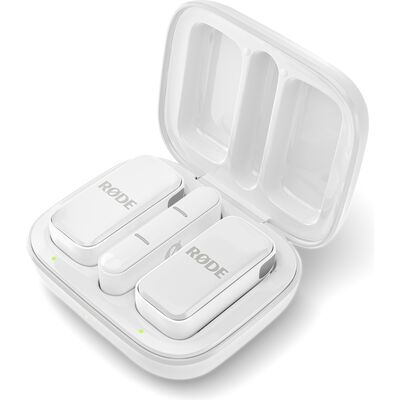 RODE Wireless Micro USB-C vezeték nélküli csíptetős mikrofon szett - fehér