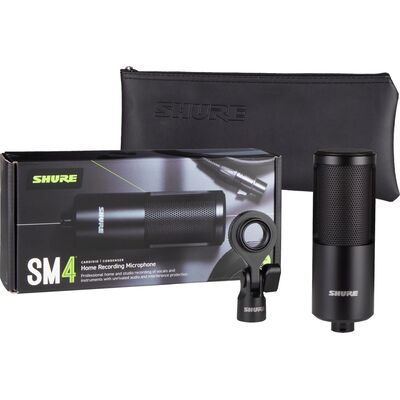Shure SM4-K nagymembrános kondenzátormikrofon