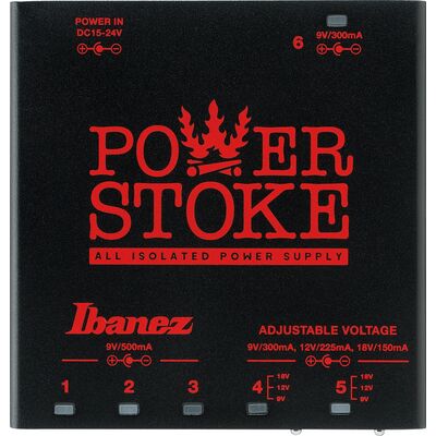 Ibanez PWRS6 Power Stoke effektpedál tápegység