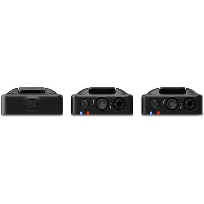 RODE Wireless GO Gen 3 kétcsatornás vezetéknélküli csíptetős mikrofon szett - fekete