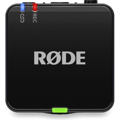 RODE Wireless GO Gen 3 kétcsatornás vezetéknélküli csíptetős mikrofon szett - fekete